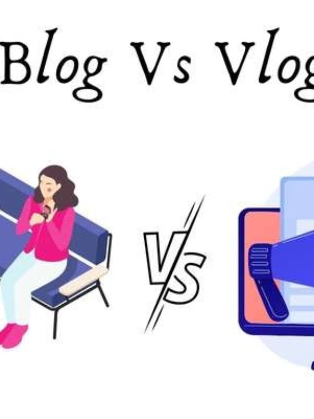 what is the difference between blog and vlog